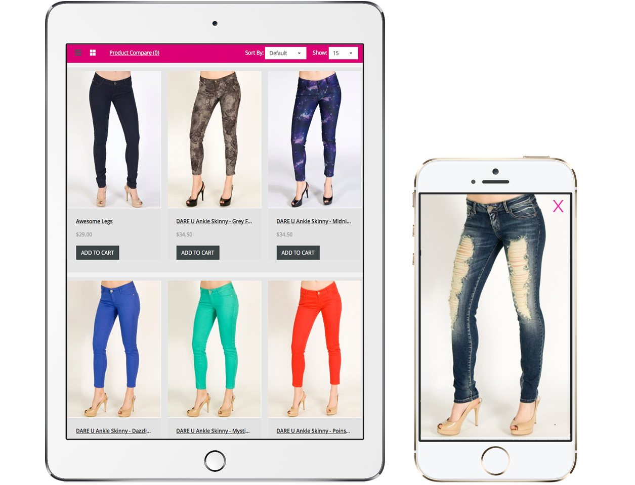 fashion ecommerce website